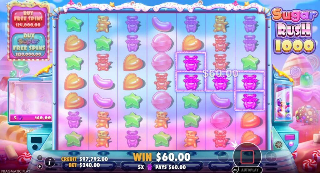 Sugar Rush 1000 jogo