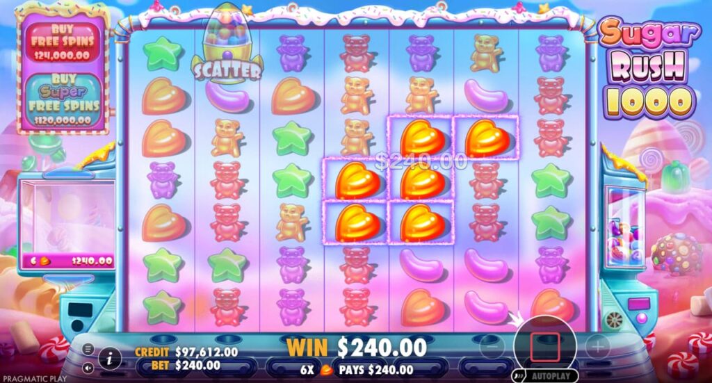 Sugar Rush 1000 Pragmatic play